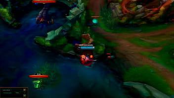 Kog_maw Colocando Baron Na Parde E Metendo O Cuspe