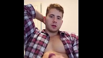 Jock Jacking Off Huge Cock