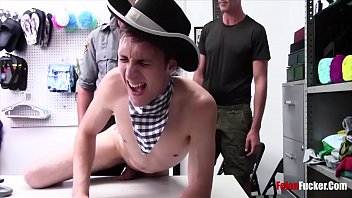 Step Dad _ Caught By Security _ Fucked