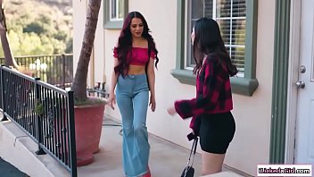 Lesbian Teen Eating Her Classmates Pussy