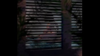 Spycam - Fucking My Russian Neighbor, My Hidden Camera Was Outside As Voyeur