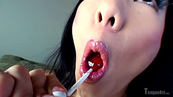 Lollipop, Lips, Tongue-fetish, Mouth-fetish, Face-fetish, Eyelash-fetish - Unknown - 2025 - Incredible - Session - Video 3000953