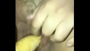 La Señora Comiéndose Un Plátano Machó