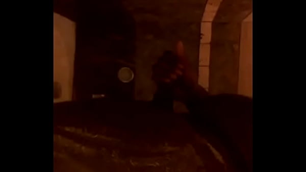 Chubby Guy Jerks In Shower