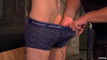 Master Sebastian Kane Restrains Slim Twink And Fingers Ass