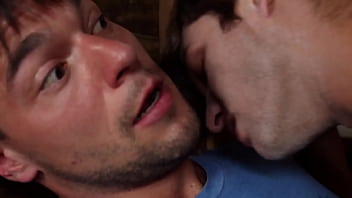 Hardcore Sex Of Handsome Buddies Fucking In The Garage