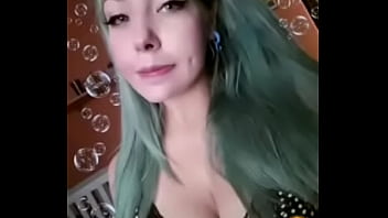 Branquinha De Cabelo Azul