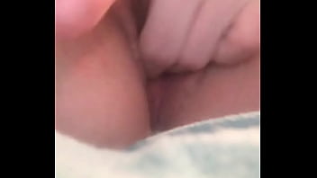 Sexy Autumn Light Fingers Her Wet Pussy