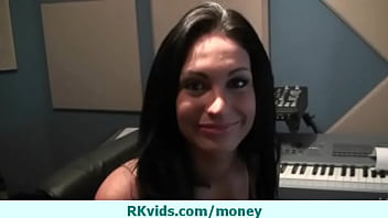 Busty Amateur Listens To The Money Talk 5