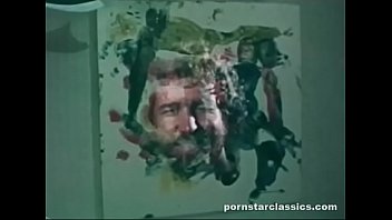 Rene Bond Using Her Bush As A Brush