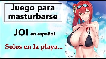 Audio Joi En Español, A Solas Con Tu Amiga Tetona En La Playa.