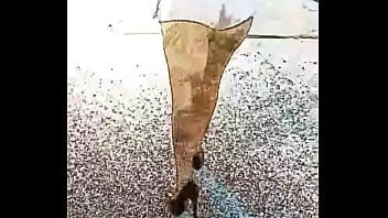 6.5 Inch Stiletto High Heels _ Booty Shorts!