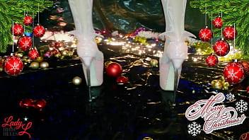 Lady L Extreme High Heels.merry Christmas.