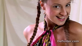 Energetic Virgin Marusya Mechta Wiggles Small Tits