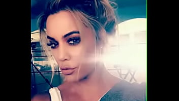 Kk Shiny Pantyhose Workout Shoot