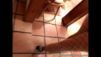 Attractive Blonde Babe In Sexy Black