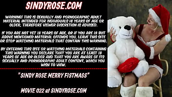 Sindy Rose Merry Fistmass _ Happy Anal Prolapse Year!!!