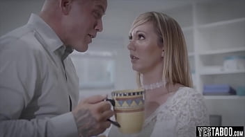 Office Harrasment With A Hot Blonde Milf