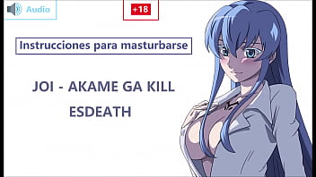 Joi En Espa_ol Con Esdeath. _preparaté Esclavo! Akame Ga K..