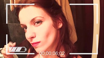 Party Girl Horny For Her Finger In The John