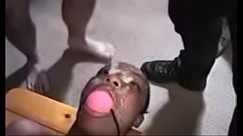 Black Girl Cum Facial - cumshot, bitch, naughty, face, disgusting - Video 3042742