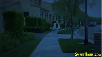 Blonde Coed Gets Cumshot After Riding