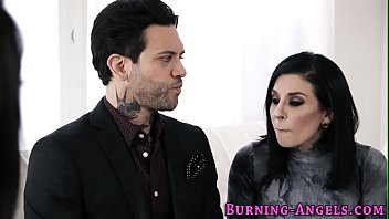 Tattooed Goth Milf And Babe Get Banged