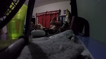 Pillada Masturbandome