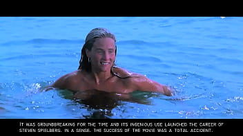 Jaws: Sexy Nude Blonde Skinny Dipping Girl Gif - boobs, blonde, nude, skinny-dipping - Video 2962268