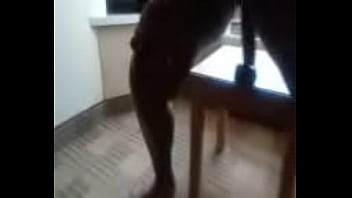 Ms. Kellz Aka Pandora Da Slut Swallowing A Big Black Toy With Her Big Pussy