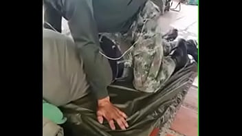 Military/soldiers Groping