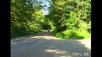 Cute Teen Brunette Girl Stephie Gets Filled With Slim Jim