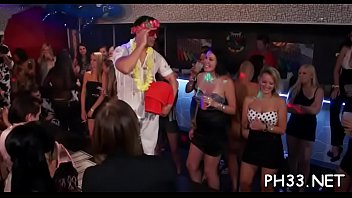 Tons Of Blonde Ladies Engulfing Jocks
