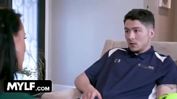 Big Tits Big Ass Milf Reagan Foxx Seduces Her Friends Young Stepson After Soccer Practice