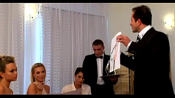 Lewd Scenery With Sexy Fucking - hardcore, blowjob, party, satin, cfnm, group-sex - Video 2758509