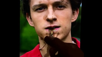 Tom Holland Gay Cum Tribute #2