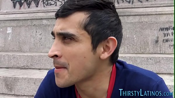 Gay Latino Gives Blowjob For Facial