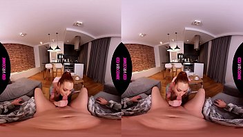 Vrconk Redhead Tiny Girl Moaning Loud In The Night