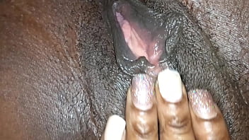 Quickest Nut I_ve Ever Got. Playing With Myself Before Work. Super Wett Black Pussy