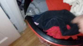 Smelling Panties - Soloboy-smelling-panties-wet-pussy-latina-white-girl-ebony-small-tits