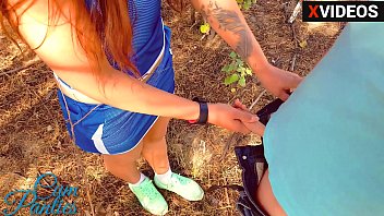 Omg Stranger Stopped Me During A Mornung Run To Cum In Panties