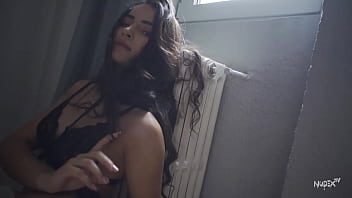 Sexy Babe Teasing With Black Lingerie - lesbian, teen, sexy, babe, lingerie, stripping, teasing, beautiful, model, nude, gorgeous, erotic, p - Video 2710559