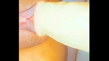 Mixxxed Honey Fucking Big Dildo