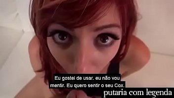 Ruiva Gostosa Foi Em Teste Não Se Aguentou E Fez Um Boquete Gostoso - Lauren Philips - Putaria Com Legenda