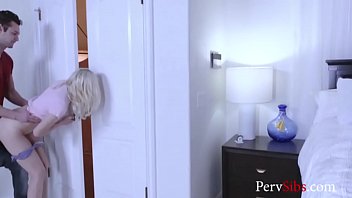 Tiny Teen Blonde Stepsister Punished By Chole Cherry