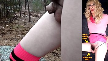 B. Dick Crossdresser Whore! Tiny Shriveled Micropenis Slut! Hairy Pussy Microdick! Small Pindick Sissy!