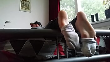 Young Boy My Boy Feet On Bed Request Vid