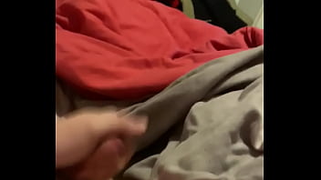 Wanking And Moaning And Had A Massive Cumshot