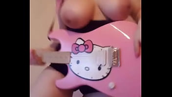 Curly Rocking With Guitar