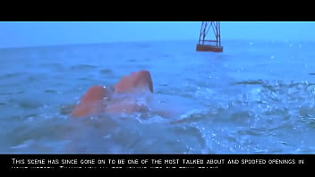 Jaws: Sexy Nude Blonde Skinny Dipping Girl Gif - boobs, blonde, nude, skinny-dipping - Video 2919566